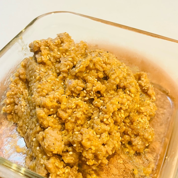 肉味噌(ご飯やレタス、キャベツに合わせて)